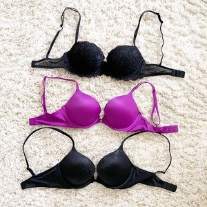 (3) Victoria Secret bras